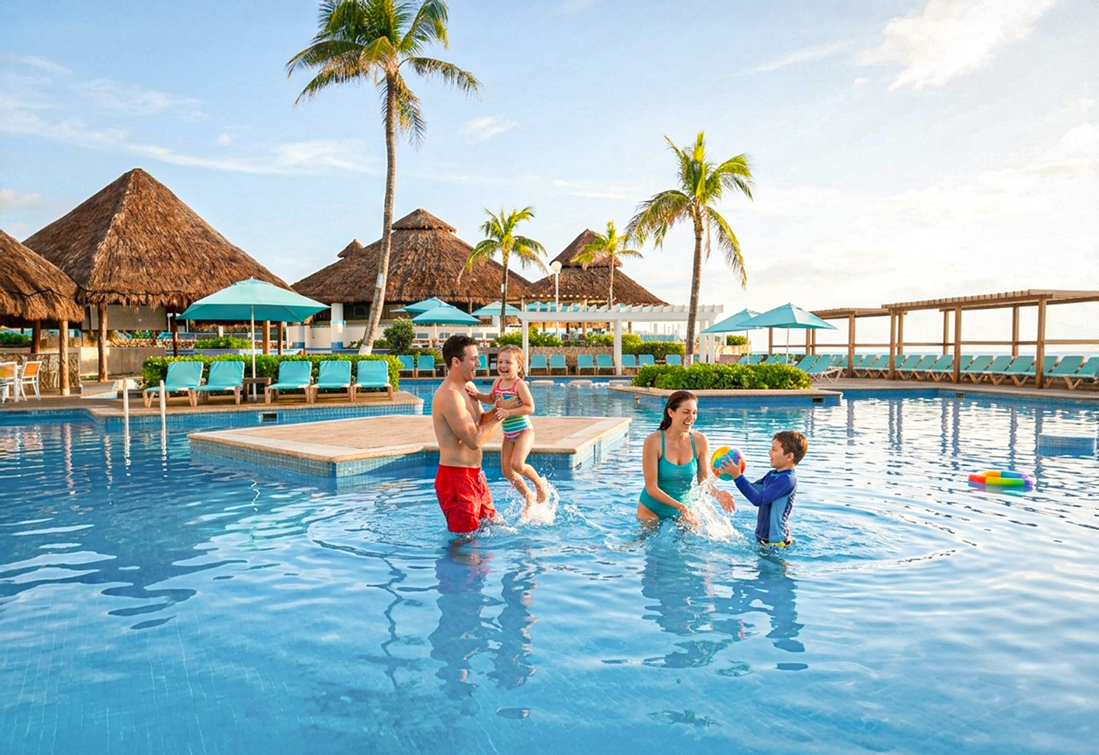 Tarde de actividades en Royal Solaris Cancún